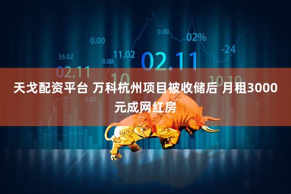 天戈配资平台 万科杭州项目被收储后 月租3000元成网红房